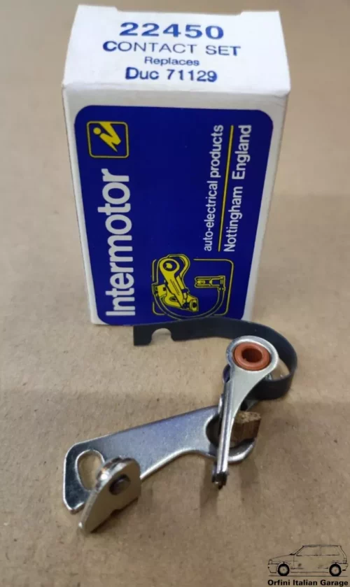 9921039 9919040 9919038 Distributor Contact Set Fiat Autobianchi Peugeot Citroen View Front