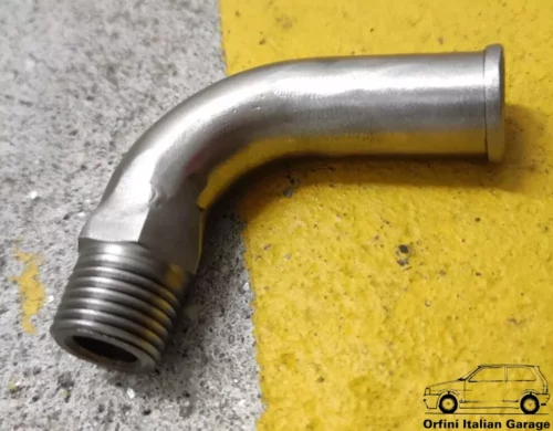 99447079 98433824 Stainless Steel Water Pipe Thermostat Fiat Ducato 2.5 2500 View Rear
