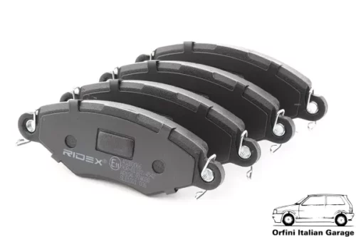9945076 9944861 9941208 9940566 Front Brake Pads Fiat Ducato Citroen C25 Peugeot J5 View Front