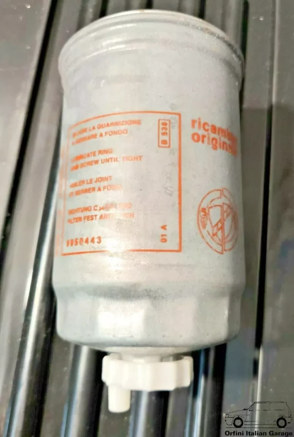 9950443 71736116 - Fuel Filter - Fiat Lancia Alfa Romeo View Front