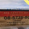 ATE 08-5735-50 Simca Aronde Ariane 74mm Piston Rings STD View Front