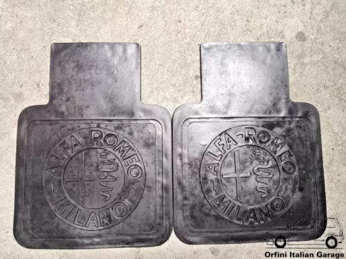 Alfa Romeo Lineaccessori Mudflaps View Front