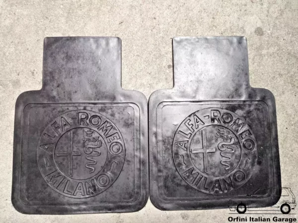 Alfa Romeo Lineaccessori Mudflaps View Front
