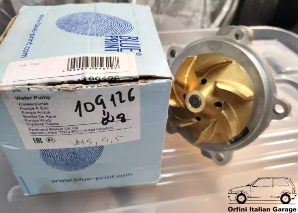 BLUE PRINT ADA109126 Water Pump Chrysler Voyager View Front