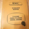 BMC 3.4 3.8 Litre Diesel Engine Workshop Service Repair Operation Manual View Right