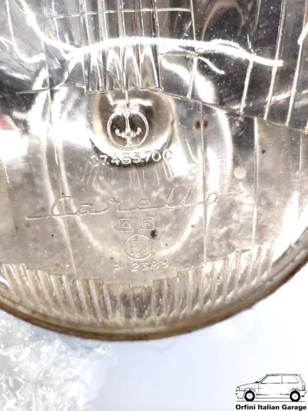 CARELLO 07485700 Front Headlight Faro Lancia Appia Fiat 1100 Alfa Romeo View Front