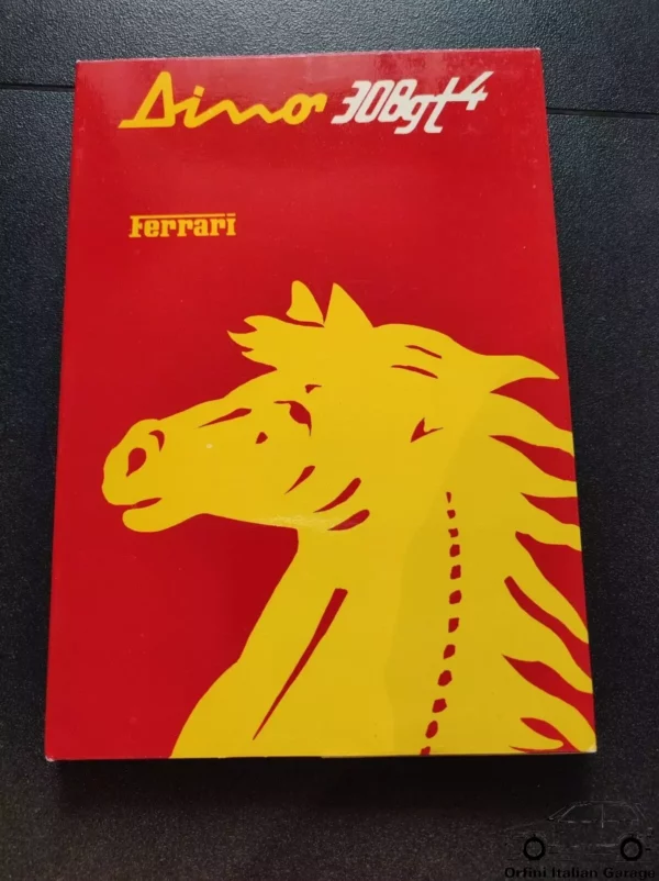 Ferrari Dino 308GT4 Owners Manual Handbook Libretto Manutenzione Entretien View Right