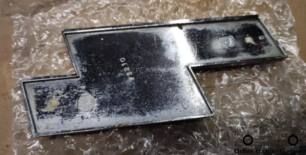 Fiat 133 Scritta Stemma Rear Badge View Front