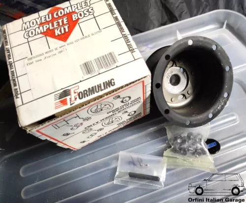 Fiat Uno MK2 Fiorino Formuling Steering Wheel Hub Adapter Boss View Front