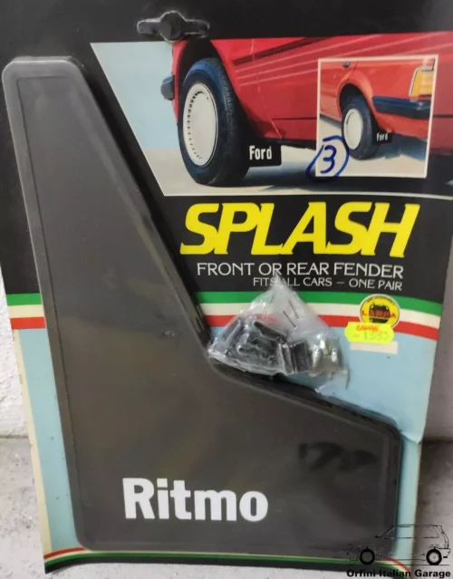 Fiat Ritmo LAMPA Front or Rear Mudflaps Paraspuzzi View Front