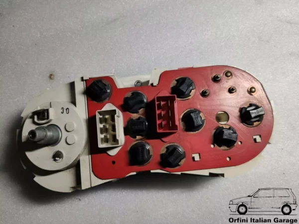 Fiat 128 Instrument Panel View Front