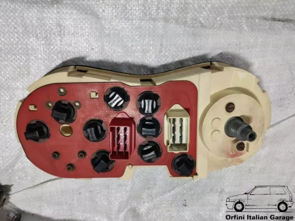 Fiat 128 Instrument Panel View Front