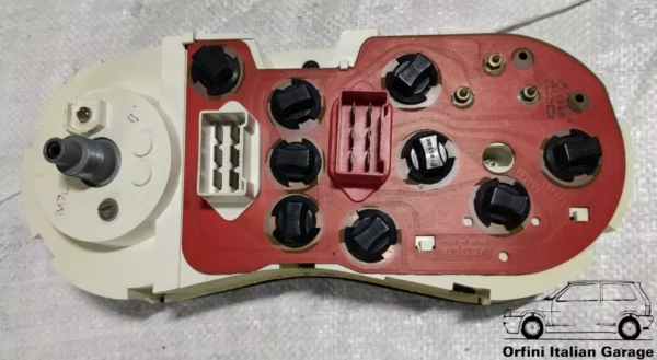 Fiat 128 Instrument Panel View Front