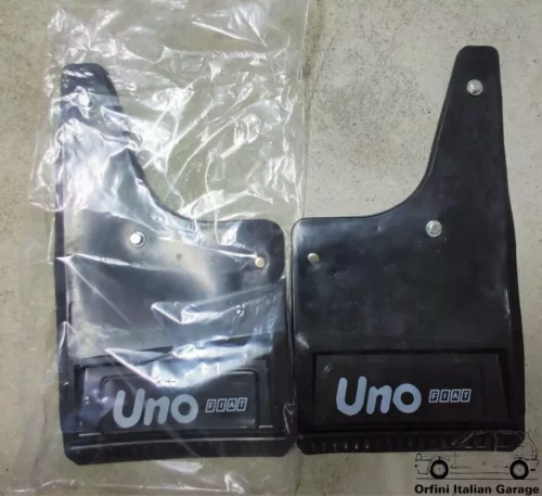 Fiat Uno Lineaccessori Mudflaps View Front