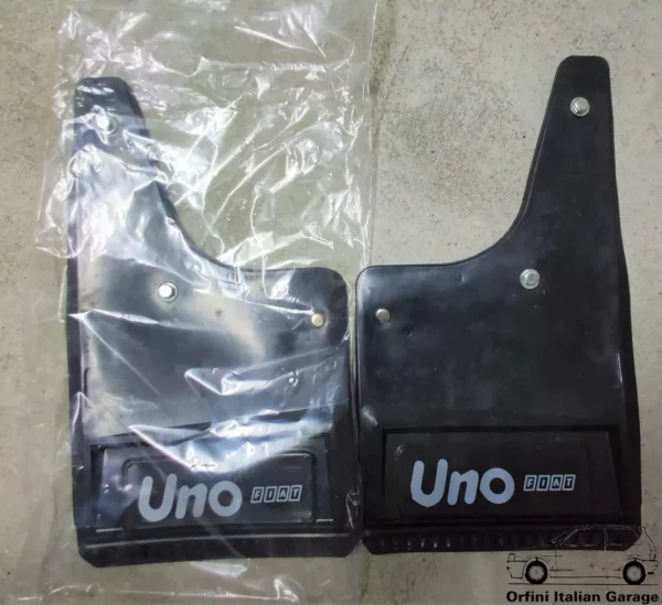 Fiat Uno Lineaccessori Mudflaps View Front