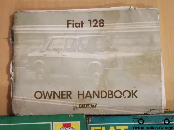 Fiat 128 - Owners Manual Handbook Libretto Uso e Manutenzione View Front