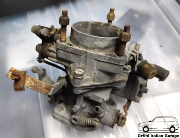 Fiat 127 Fiorino Seat Fura Autobianchi A112 Weber 32 IBA 20 32IBA 20 Carburettor View Rear