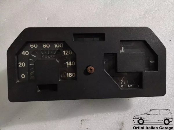 Fiat 127 900/C Instrument Panel View Rear