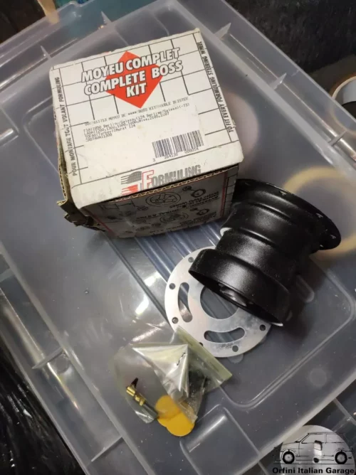 Fiat 850 124 Lada Niva Formuling Steering Wheel Hub Adapter Boss View Rear
