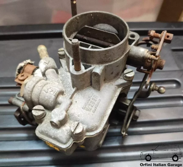 Fiat 127 Fiorino Seat Fura Autobianchi A112 Weber 32 IBA 22 32IBA 22 Carburettor View Rear