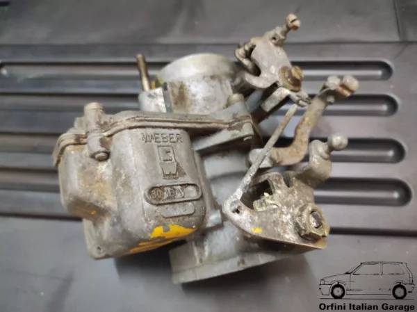Fiat 127 Fiorino Seat Fura Autobianchi A112 Weber 32 IBA 32IBA Carburettor View Rear