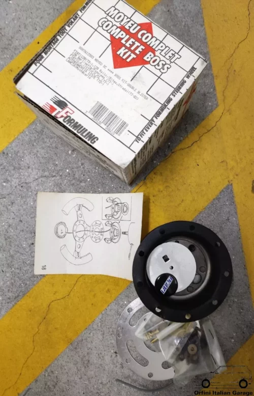 Fiat Lancia Autobianchi Formuling Steering Wheel Hub Adapter Boss View Rear