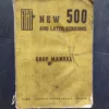 Fiat "New" 500 500L 500R 500F Shop Workshop Repair Operation Manual View Right
