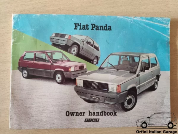 Fiat Panda 141 - Owners Manual Handbook Libretto Uso e Manutenzione View Front