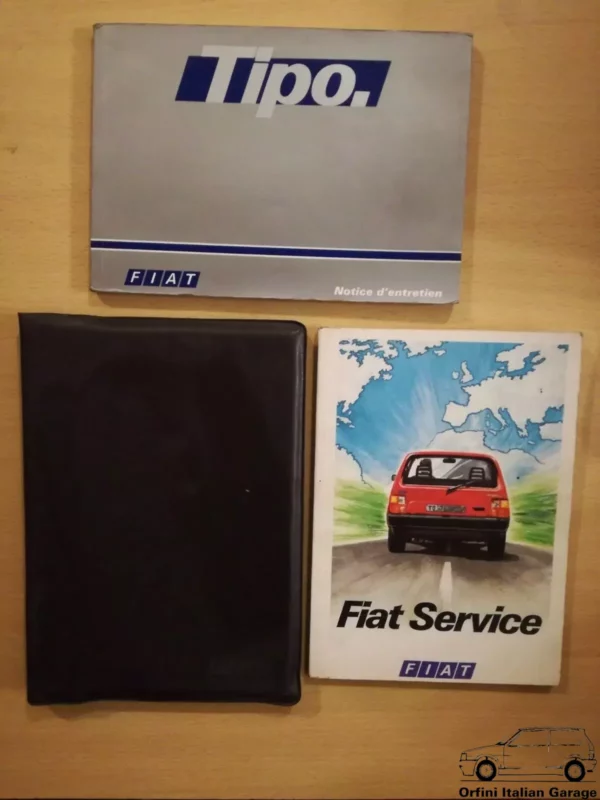 Fiat Tipo - Owners Manual Handbook Libretto Uso e Manutenzione View Front