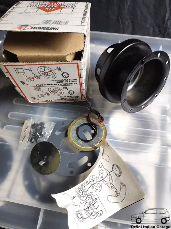 Ford Scorpio Escort Orion 1986- Formuling Steering Wheel Hub Adapter Boss View Rear