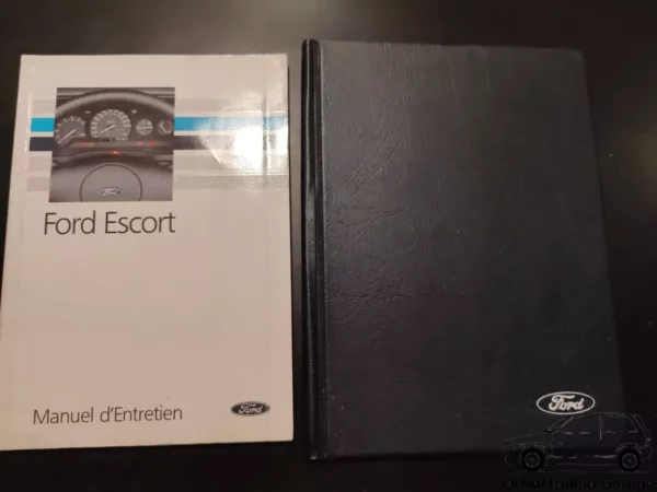 Ford Escort MK5 Owners Manual Driver's Handbook Libretto Uso Manutenzione View Rear