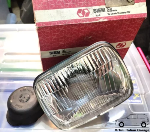 Front Headlight Light Faro SIEM 8245 Fiat 126 127 View Right