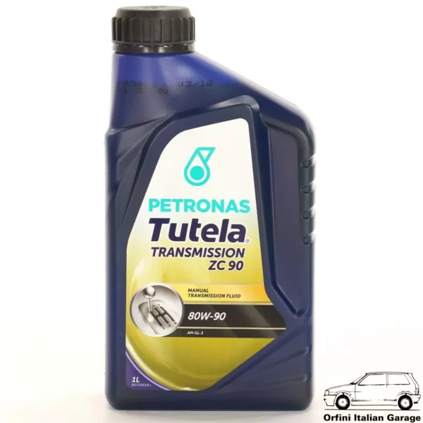 Gearbox Oil Fluid Fiat Lancia Alfa Romeo Petronas Selenia Tutela ZC90 View Front