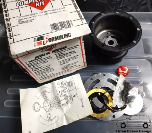 Honda Civic Prelude CRX Triumph Rover Formuling Steering Wheel Hub Adapter Boss View Front
