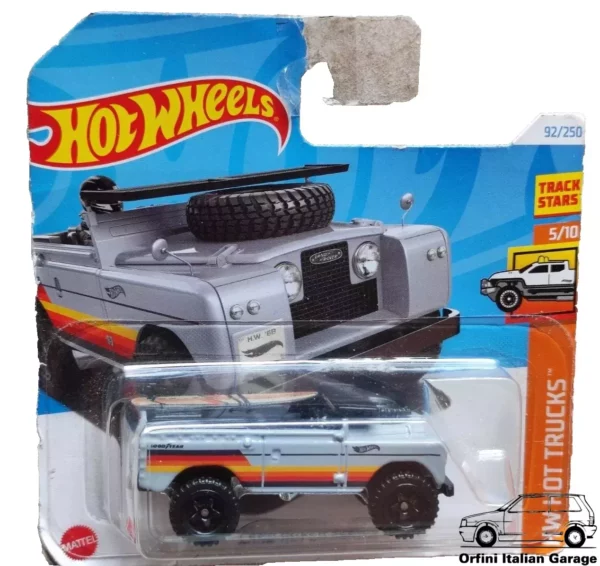 Land Rover Series II Grey HotWheels HW HOT TRUCKS View Front