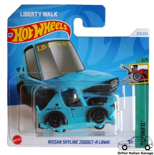 Nissan Skyline 2000GT-R LBWK HotWheels Tooned View Front