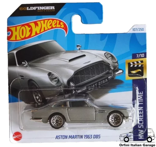Aston Martin 1963 DB5 HotWheels HW Screen Time View Front