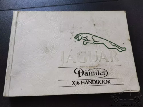 Jaguar XJ6 Daimler Owners Manual Driver's Handbook Libretto Uso Manutenzione View Right
