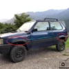 Kit Parafanghini Codolini Side Fender Flares - Fiat Panda 141 4x2 4x4 View Front