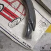 Kit Parafanghini Codolini Side Fender Flares - Fiat Uno MK2 Metalplast View Front