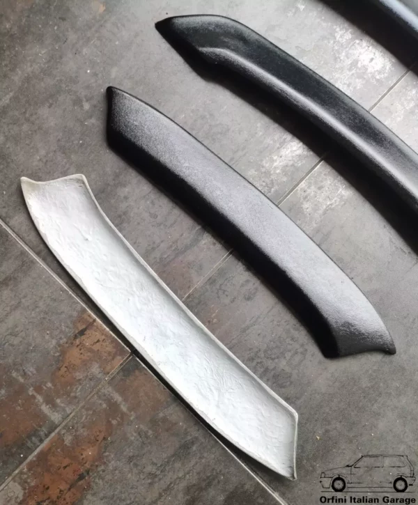 Kit Parafanghini Codolini Side Fender Flares - Fiat Panda 141 4x2 4x4 View Rear