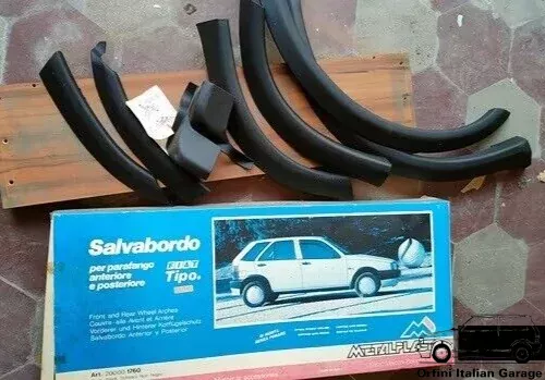 Kit Parafanghini Codolini Side Fender Flares - Fiat Tipo MK1 Metalplast View Rear