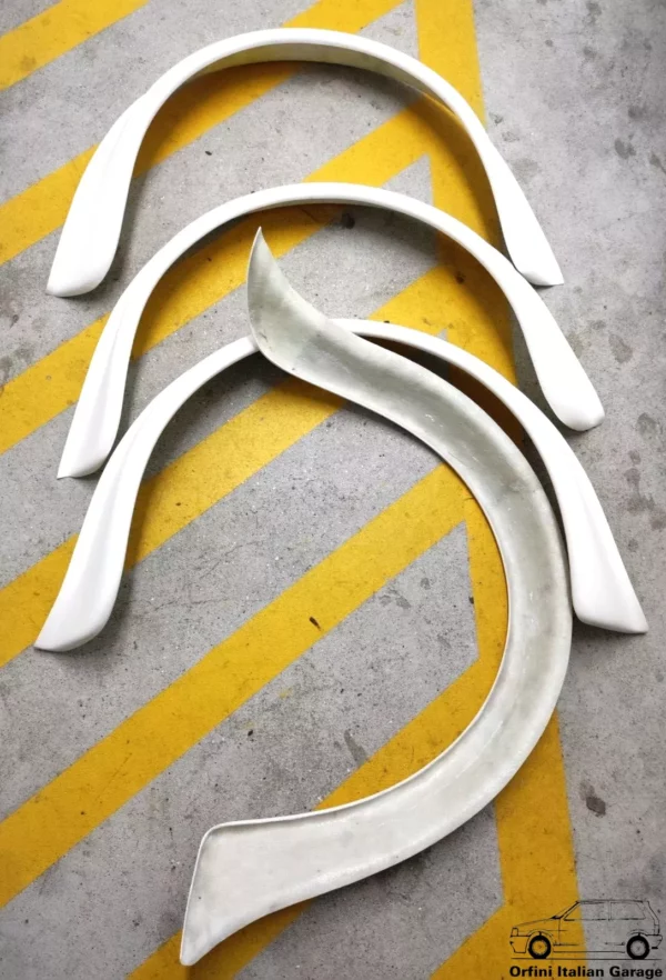 Kit Parafanghini Big Codolini Side Fender Flares Fiat 127 Gr. 2 View Right