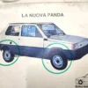 Kit Parafanghini Codolini Side Fender Fiat Panda 141 4X4 30 45 Prima Serie View Right