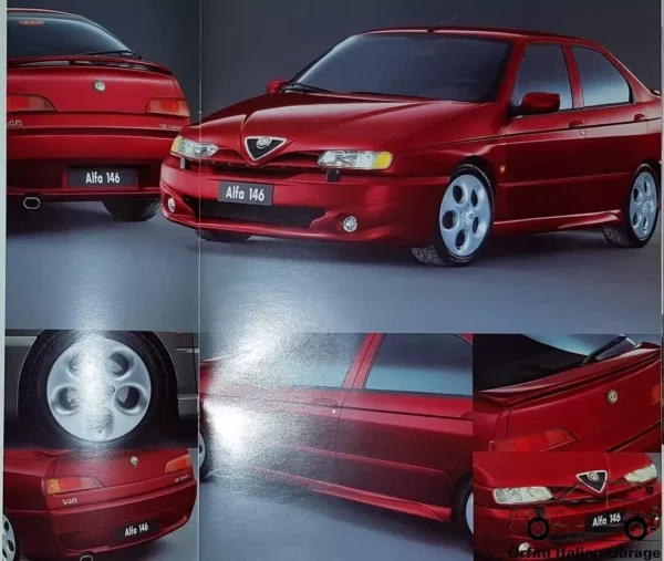 KIT ZENDER Paraurti Anteriore Front Bumper Alfa Romeo 145 146 View Right