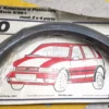 Kit Parafanghini Codolini Side Fender Flares - Fiat Uno MK2 Metalplast View Left