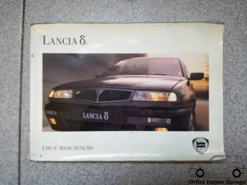Lancia Delta MK2 Owners Manual Handbook Libretto Uso Manutenzione Entretien View Front