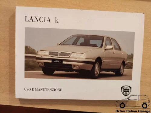 Lancia K Kappa - Owners Manual Handbook Libretto Uso e Manutenzione View Front