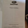 Land Rover Discovery Owners Manual Driver's Handbook Libretto Uso Manutenzione View Front
