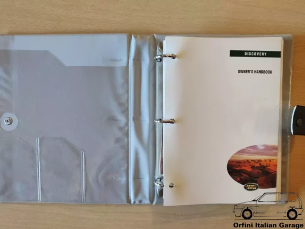 Land Rover Discovery Owners Manual Driver's Handbook Libretto Uso Manutenzione View Right